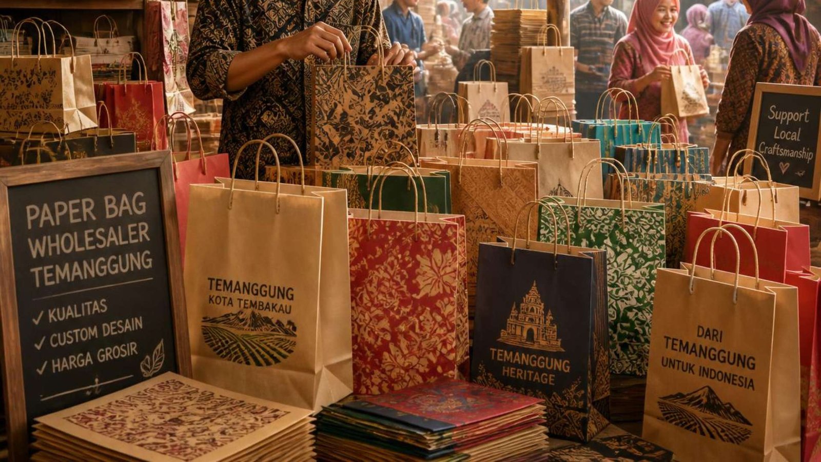 Custom Paper Bag Temanggung